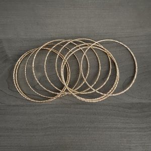 GOLD BANGLES